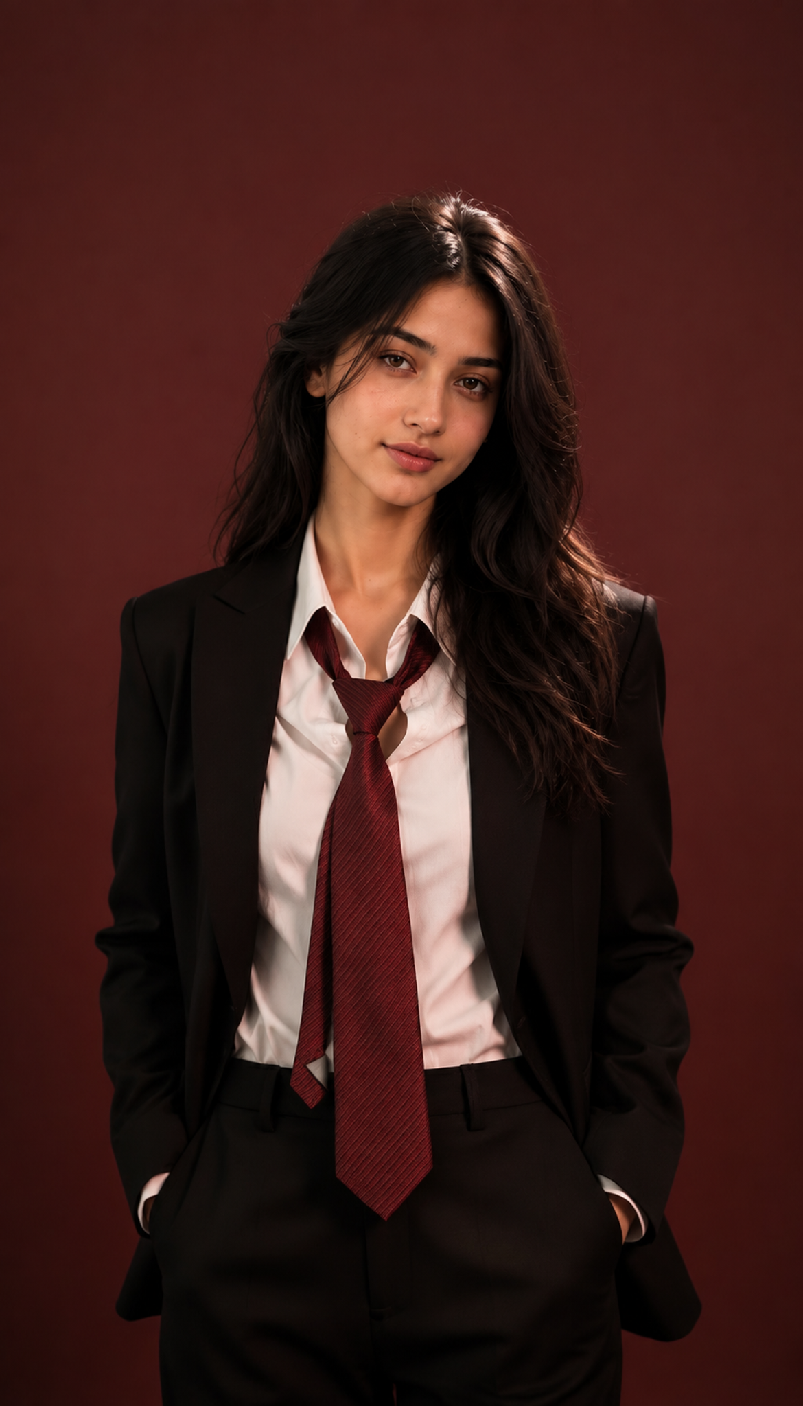 Editorial model portrait